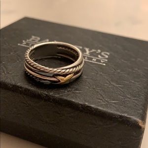 David Yurman crossover ring